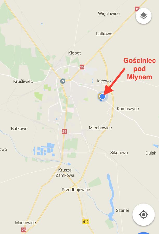 Gosciniec Pod Mlynem Otel Inowrocław Oda fotoğraf